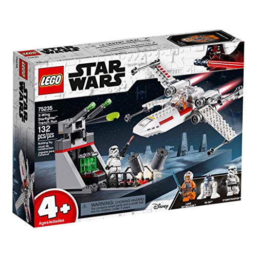 LEGO Star Wars - Asalto a la Trinchera del Caza Estelar Ala-X, juguete de construcción de nave espacial de La Guerra de las Galaxias (75235)