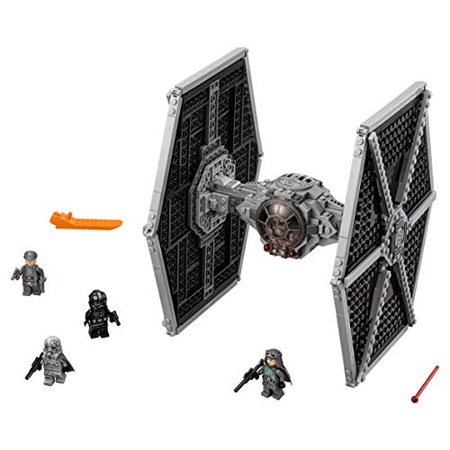 LEGO Star Wars - Caza TIE Imperial, Juguete de la Guerra de las Galaxias de Nave Espacial del Imperio Inspirado en la Película de Han Solo, Incluye Minifiguras (75211)