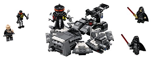 LEGO Star Wars - Transformación de Darth Vader, set de Juguete para recrear la famosa escena de la Guerra de las Galaxias (75183)