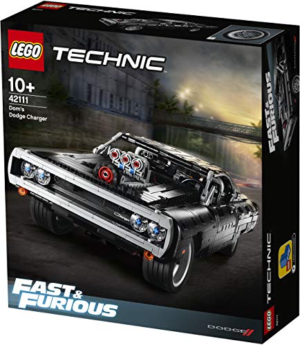 LEGO Technic - Fast & Furious Coche Dodge Charger de Dom, Maqueta del Coche de Toretto, Set de Construcción (42111)