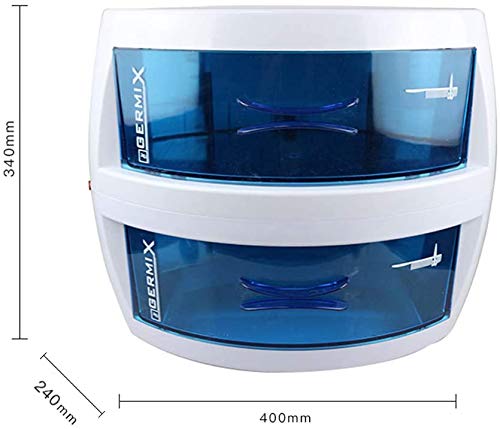 LEJIA 2 Capas portátil esterilizador UV Box, para teléfonos móviles, chupetes, cepillos de Dientes, cepillos del Maquillaje, vajilla, Ropa Interior, joyería, Gafas, máscaras