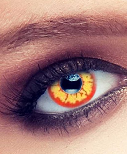 Lentillas De Contacto De Color Lobo Rojo lobo rojo