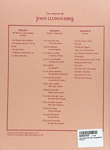 Les cançons de Joan Llongueres: Les cançons de J.Llongueres, Vol.2º - B.3062: II