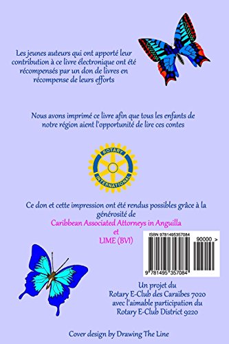 Les Contes du Papillon (2013): Histoires écrites par des enfants pour des enfants.: Volume 1