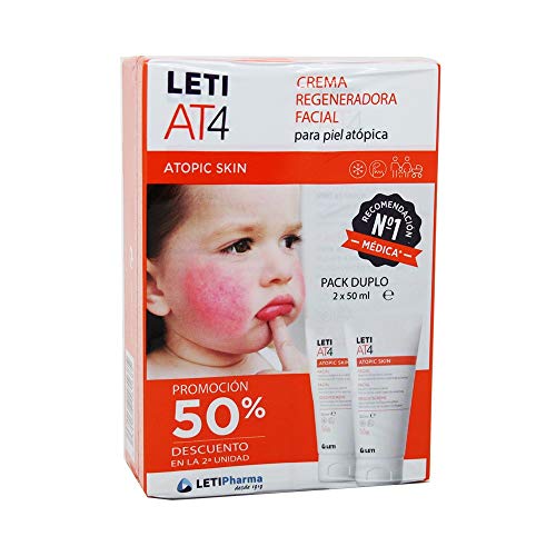 LETI AT4 FACIAL 50ML DUPLO 50% 2ª UNIDAD