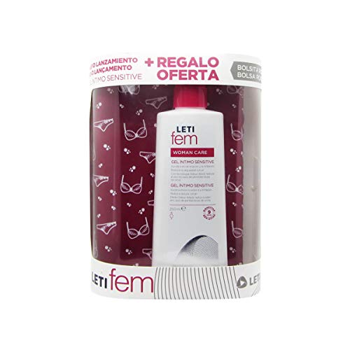 LETIfem Gel Íntimo Sensitive. 250 ml. Regalo bolsita ropa interior