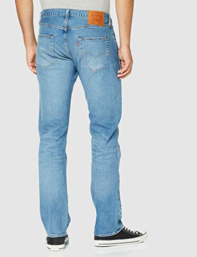 Levi's 501 Original Fit Jeans Vaqueros, Ironwood Overt, 34W / 34L para Hombre