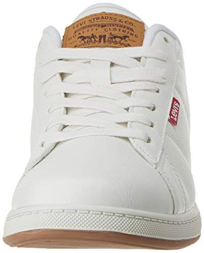 Levi's Declan Millstone 2 Tone, Zapatillas para Hombre, Blanco (R White 51), 41 EU