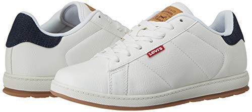 Levi's Declan Millstone 2 Tone, Zapatillas para Hombre, Blanco (R White 51), 41 EU