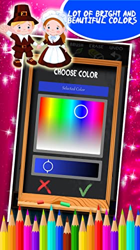 Libro de colorear de acción de gracias