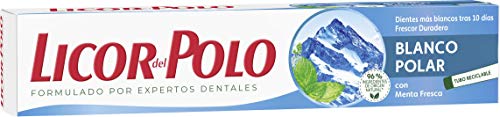 Licor del Polo Dentífrico Blanco Polar - 12 tubos de 75 ml (Total: 900 ml)