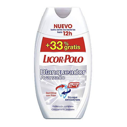Licor del Polo - Pasta de dientes 2 en 1 Blanqueador avanzado - 100 ml