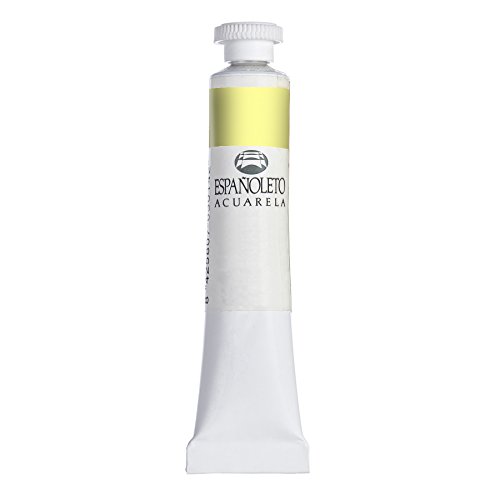 Lienzos Levante 0120101105 - Acuarela españoleto 105, tubo 8 ml, color Amarillo de Cadmio claro