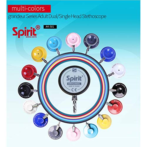 Life HS Estetoscopio, Estetoscopio portátil multifunción de precisión de una Sola Cara, hogar médico, Tapones para los oídos Suaves para Mujeres Embarazadas, I