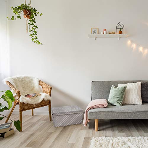 Lifeney juego de 2 baul juguetes I almacenaje juguetes I baul juguetes infantil I baules infantiles (Puntos rosas)