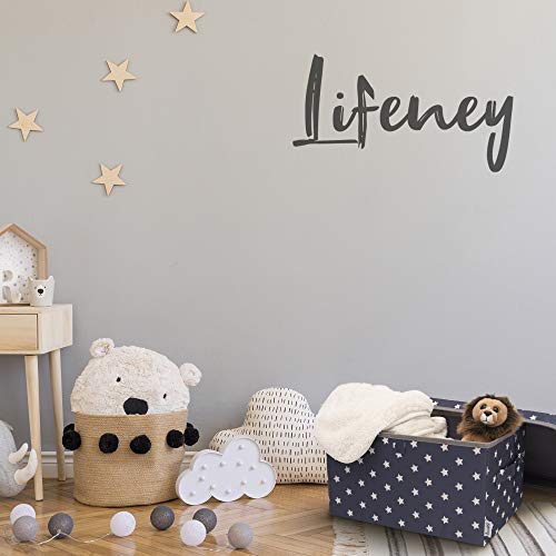 Lifeney juego de 2 baul juguetes I almacenaje juguetes I baul juguetes infantil I baules infantiles (Puntos rosas)