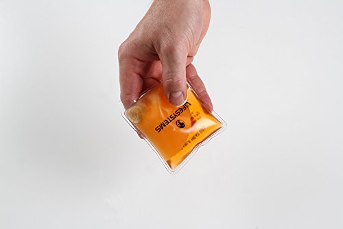 Lifesystems Reusable Hand Warmers, Unisex-Adult, Orange, One Size