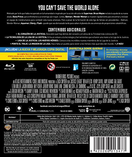 Liga De La Justicia Blu-Ray [Blu-ray]