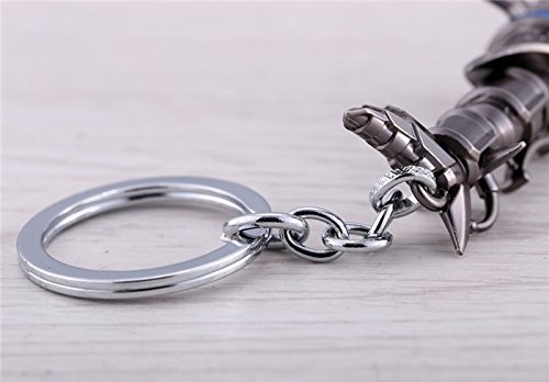 Liga De Leyendas Jinx Cañón LOL Llavero Llavero Metal Llaveros para Regalo Llavero Joyería para Coche