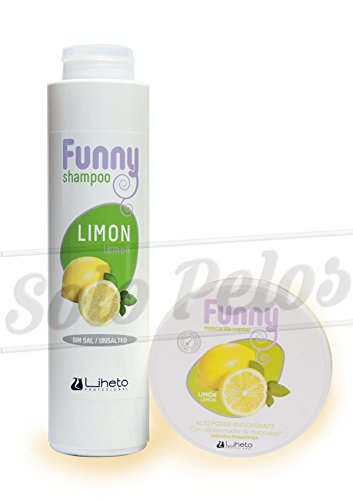 LIHETO Pack Funny champu + mascarilla Limon