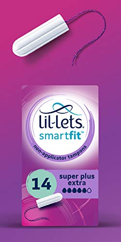 Lil-lets Smartfit Tampones sin aplicador, Super Plus extra, 464 g