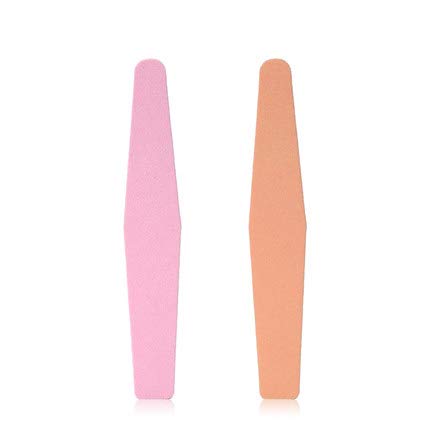 Lima de uñas de diamante pulido tira de lima de uñas esponja conjunto de uñas herramienta de uñas, 8 piezas de color al azar
