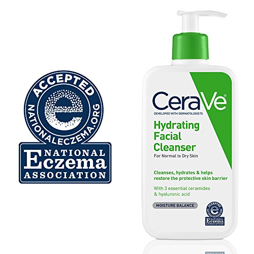 Limpiador facial hidratante CeraVe, 355 ml.