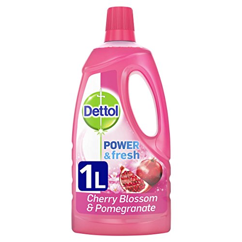 Limpiador líquido multiuso de cerezo y granada (6 unidades de 1 l) Power and Fresh, de Dettol