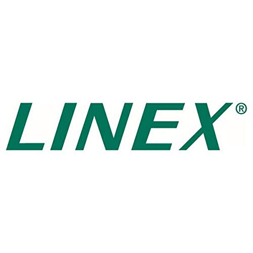 Linex 100413074 circular Plantilla 1116s con translúcida para círculos con un diámetro 1 – 35 mm 39 Círculos transparente verde 240 x 120 mm