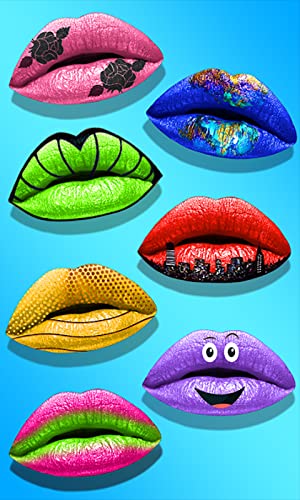 Lip Art 3D! Satisfying Lips ASMR Game