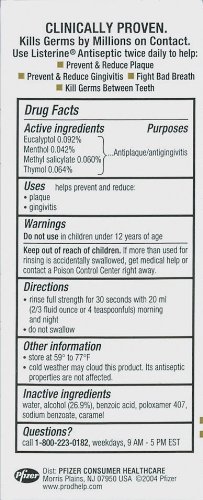 Listerine Antiseptic Mouthwash - 1-Liter by Listerine