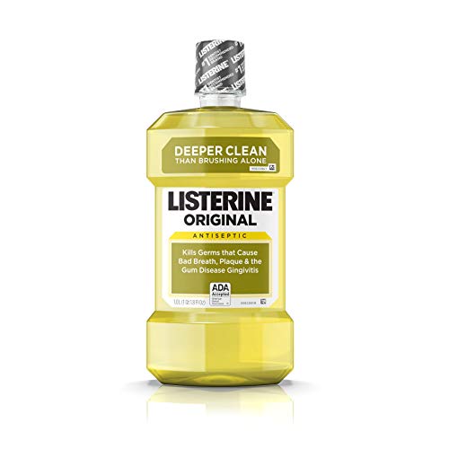 Listerine Original Antiseptic Adult Enjuague bucal, 1 l