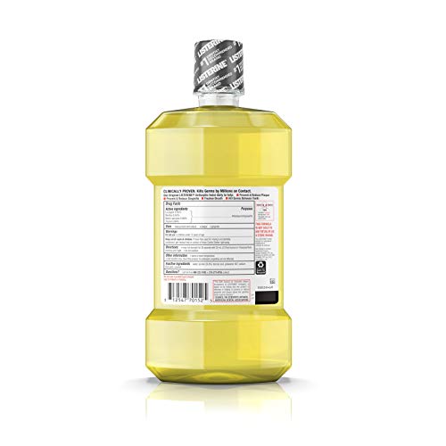 Listerine Original Antiseptic Adult Enjuague bucal, 1 l