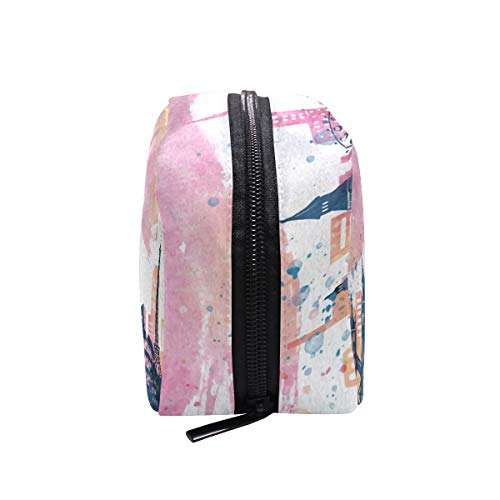 LIUBT - Bolsa de maquillaje para acuarela, diseño de Londres