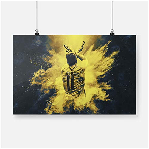 LIUXR Marco Reus póster e impresiones arte de pared lienzo pintura impresiones en la pared para decoración del hogar regalo de decoración -20x28 pulgadas sin marco 1 piezas