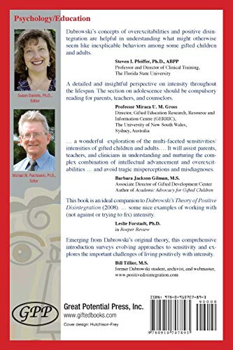 Living with Intensity: Understanding the Sensitivity, Excitability, and Emotional Development of Gifted Children, Adolescents, and Adults