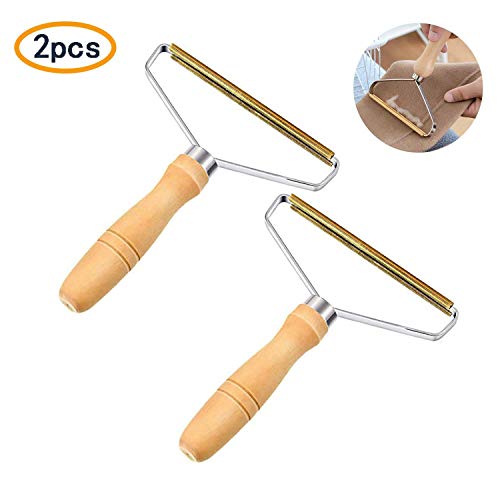 LIZHIGE Removedor de Pelusa,Afeitadora para Ropa,Pelusas Máquinillas de Afeitar, Removedor de Pelusa Portátil para Pelusa para Restaurar el suéter y Las Telas removedoror (2)