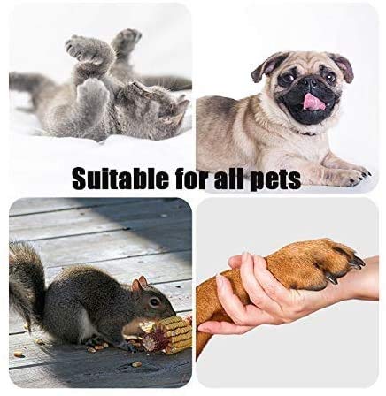 LKNJLL Perro clavo de la amoladora, Suministros Peluquería Canina, perros cortar el pelo de uñas for mascotas recargable Trimmer sin dolor patas Preparación & Smoothing for Pequeña Mediana Perros y Ga