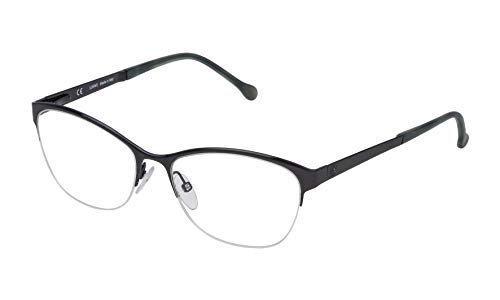 Loewe VLWA03M530604 Monturas de gafas, Shiny Antique Blue, 55 Unisex