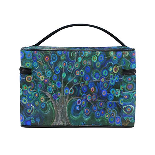 Lollipops - Neceser para colgar, diseño de árbol, color morado y verde