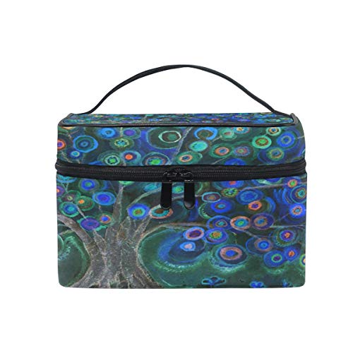 Lollipops - Neceser para colgar, diseño de árbol, color morado y verde