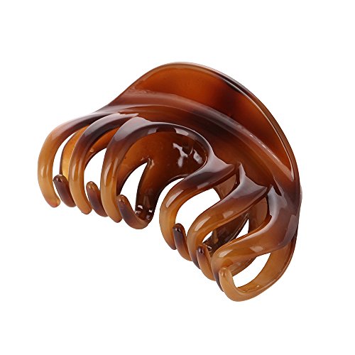 LONEEDY - Pinzas de pelo de plástico antideslizantes para mujer, diseño tipo pulpo