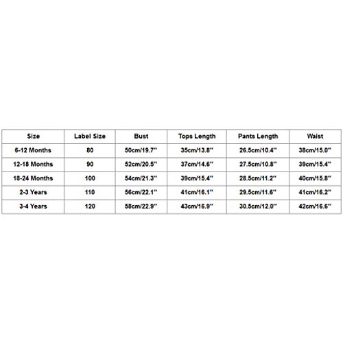 LOPILY Camiseta De Manga Corta con Estampado De Piña para Niños Top Pantalones Cortos De Color Liso Conjunto Traje