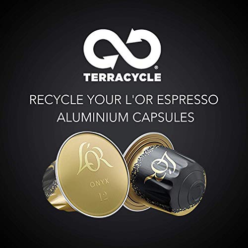 L'Or Espresso Café Ristretto Intensidad 11 - 100 cápsulas de aluminio compatibles con máquinas Nespresso (R)* (10 Paquetes de 10 cápsulas)