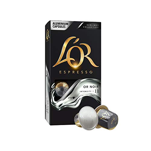 L’OR Espresso Coffee Espresso Selection – Cápsulas de Aluminio Compatibles con Máquinas Nespresso (R)* - 8 paquetes de 10 cápsulas (80 bebidas)