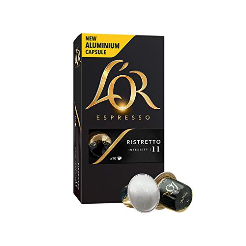 L’OR Espresso Coffee Espresso Selection – Cápsulas de Aluminio Compatibles con Máquinas Nespresso (R)* - 8 paquetes de 10 cápsulas (80 bebidas)