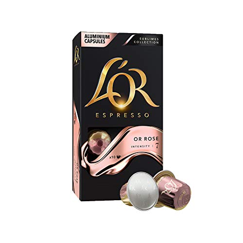 L’OR Espresso Coffee Espresso Selection – Cápsulas de Aluminio Compatibles con Máquinas Nespresso (R)* - 8 paquetes de 10 cápsulas (80 bebidas)