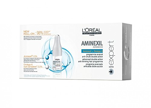 Loreal Aminexil Avanzado 1 x (42x6ml) Serie Experto + Omega 6 contra la caída del cabello