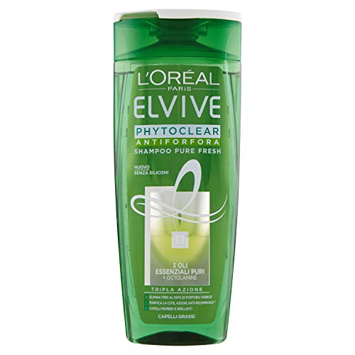 L'OREAL ELVIVE Shampoo phytoclear antiforfora grassi 250 ml.