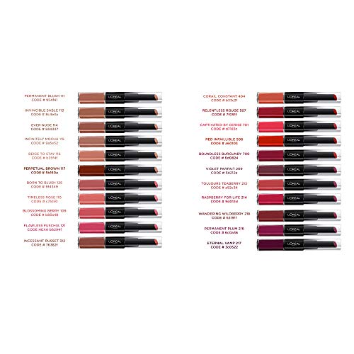 L'OREAL - Infallible Pro-Last Lipcolor 119 Neverending Nutmeg - 0.17 fl. oz. (5.2 ml)